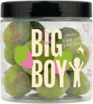 Big Boy Căpșuni învelite în ciocolată albă cu matcha 120 g, căpșuni învelite în ciocolată albă cu matcha