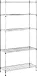 Royal Catering Fémpolc - 35 x 90 x 180 cm - 150 kg - szürke (RCMR-1800P19C)