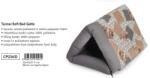 Camon S. p. A CP234/D Tunnel Soft Bed GATTO 35x45xh27 (nyitva 90x44)