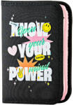 DACO Penar neechipat Daco PE1972, 1 fermoar si 2 extensii, Motiv Open your mind (PE1972) Penar
