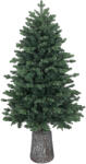 HOMCOM Brad Artificial de Crăciun cu 994 Crengi, Brad de Crăciun Realist cu Bază din Rășină, 85x150 cm, Verde | Aosom Romania (830-852V00GN)
