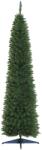 HOMCOM Pom de Craciun 210cm din PVC cu 499 de Ramuri si Baza din Plastic, Design Inalt si Ingust, Φ60x210cm, Verde HOMCOM | Aosom RO (830-196)