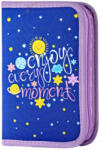 DACO Penar neechipat Daco PE1978, 1 fermoar si 2 extensii, Motiv Enjoy every moment (PE1978) Penar