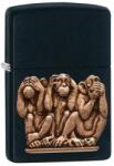 Zippo Запалка Zippo 29409 - Three Monkeys (29409)