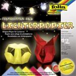 FOLIA Hârtie origami pentru lanternă, 30x30 cm, 80 g, 12 foi, FOLIA, culori mixte (42309)