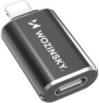 Wozinsky Адаптер Wozinsky, от Lightning към USB-C(ж), 20W, черен (WALC-01)