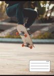 Victoria Füzet, tűzött, A5, vonalas, 32 lap, 4-8. osztály, COOL BY VICTORIA, " Skateboard" , " 21-32" (ISVFC79)