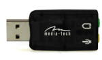 Media-Tech Placa de sunet Media-Tech MT5101 Soundcard Virtu 5.1 USB (T-MLX45545) - vexio