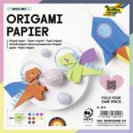 FOLIA Hârtie origami, 15x15 cm, 70 g, 100 foi, FOLIA, culori mixte (8915)