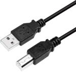 LogiLink Cablu USB 2.0 USB-A/M - USB-B/M, negru, 5 m