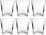 Pasabahce Carre Whisky pohárszett, 6 darab, 310 ml