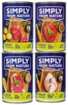 Simply from Nature Nedves kutyaeledel mix 4 ízben 4 x 400g