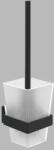 Villeroy & Boch Set perie de toaleta, cu suport, negru mat (Matt Black), Villeroy & Boch Elements Striking TVA152017000K5 TVA152017000K5 (TVA152017000K5)