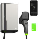Green Cell GC EVGC021B2250 - Wallbox, 3, 6 - 22 KW, 5 m, NFC Szürke Alumínium Fali Beépített kijelző LED (EVGC021B2250)