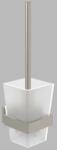Villeroy & Boch Set perie de toaleta, cu suport, nichel periat (Brushed Nickel Matt), Villeroy & Boch Elements Striking TVA15201700064 TVA15201700064 (TVA15201700064)