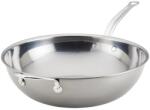 Hestan Culinary Wok pentru inducție NANOBOND TITANIUM 36 cm, 7, 2 l, oțel inoxidabil, Hestan (HEST60042)