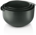Eva Trio Bol de bucătărie EVA, set de 3 buc, verde smarald, plastic, Eva Trio (ET530411) Castron