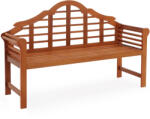 Debau Kerti pad 135x52x100 cm eukaliptusz fából kerti ülőbútor