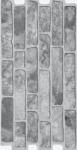Seramiksan Gresie portelanata model caramida Brick Gray, 30x60 cm, 10790410, gri, finisaj mat (8698541003516)