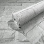 MARBURG Téglamintás szürke vlies tapéta MARBURG/WOOD&STONES 34166 (34166)