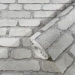 MARBURG Kőmintás fehér vlies tapéta MARBURG/WOOD&STONES 58412 (58412)