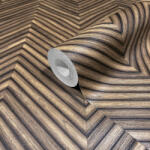 MARBURG Famintás barna vlies tapéta MARBURG/WOOD&STONES 33378 (33378)