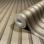 MARBURG Csíkos aranyszínű vlies tapéta MARBURG/WOOD&STONES 33396 (33396)