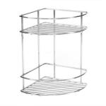 AWD Dupla sarokpolc, krómozott huzal 23x23/31cm (AWD02080045)