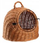 Kadax Kutyaszállító Macska Nyúl Járóka Fonott Kosár Nagy Ökológiai 49cm (K9137)