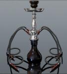 Chillout Smoke Hookah fekete vízipipa 4 csöves 49 cm (DM-5-5515)