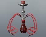 Chillout Smoke Hookah piros vízipipa 4 csöves 46 cm (DM-5-5553)