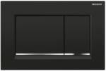 Geberit Sigma30 - Sigma30 vezérlőgomb, fekete / króm fényes, 115.883. KM. 1 (115.883.KM.1)