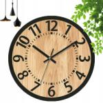  Falióra Tölgyfa 34 CM Csendes Fa Falióra