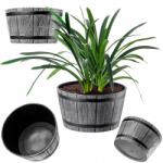 Kadax Virágtartó Kerti Virágtartó Nagy Teraszra Virágok Virágtartó Kerek 50cm (K11437)