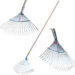 Kadax Kerti Fűlevél Gereblye Fa Nyél 185cm Állítható Legyező (K3434)