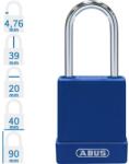 ABUS 76BS/40 KA - Egységkulcsos lakat (Több lakat azonos kulccsal) - Kék (KA-10010594-01)