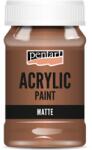Pentart Akrilfesték PENTART 100ml matt vörösbarna agyag