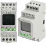 More Elektronikus Csillagászati Időzítő 3600W 16A 230V Ac 16 Program Din Sínre (M20356)