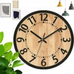  Falióra 34 CM Tölgy Beltéri Fa Nagy Számok A Nappaliba