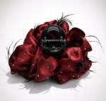  SP1 Hajcsat Nagy Állkapocs Fényes 12, 5cm Bordó