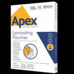 APEX Lamináló fólia A4, 125mic. 100 db/doboz, Apex Medium (6003501) - tintasziget