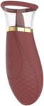DreamToys Dreamtoys Roxy - szívó-nyaló vibrátor (bordó) - sexshopcenter