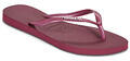 Havaianas Lábujjközös papucsok SLIM LOGO METALLIC Piros 35 / 36