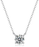 Dollcini 3 Karátos Moissanite Nyaklánc - 925 Ezüst (649031)