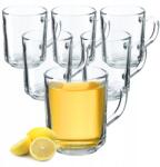 Kadax Tea Poharak Kávé Italok Füllel 6db-OS Pohár Szett 240ml (K9010)
