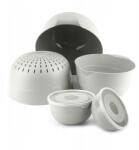 Kadax Konyhai Tál Szett Tálak Fedővel Műanyag Tálak 7db-os (K9534)