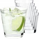 Kadax Italos Poharak Whisky Gyümölcslé Szett 6db-os Pohár Szett 175 ml (K6602)