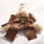  SP22 Hajcsat Állkapocs Masni 11cm Világos Barna