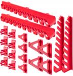 Kadax Szerszámtábla Akasztó Szett Fogantyúk 20DB-OS (K6427)