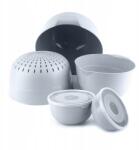 Kadax Konyhai Tál Szett Tálak Fedővel Műanyag Tálak 7db-os (K9535)